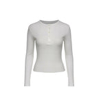 COBI LONG SLEEVE TOP WHITE