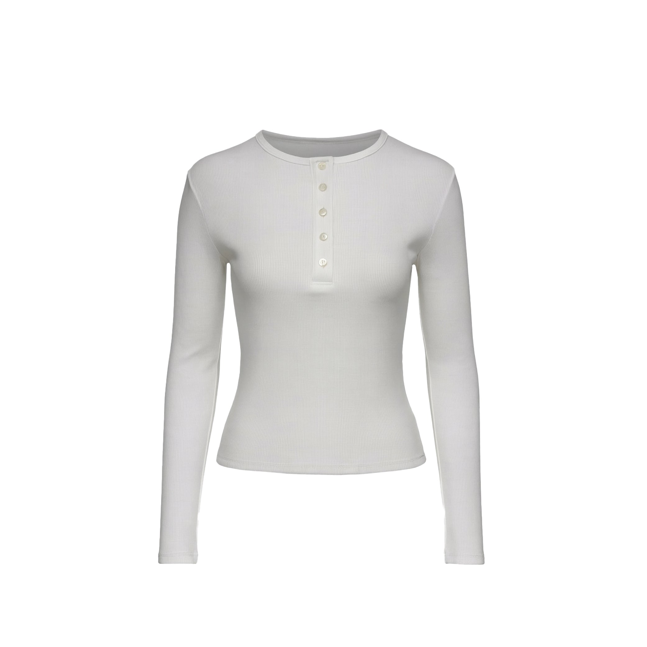 COBI LONG SLEEVE TOP WHITE