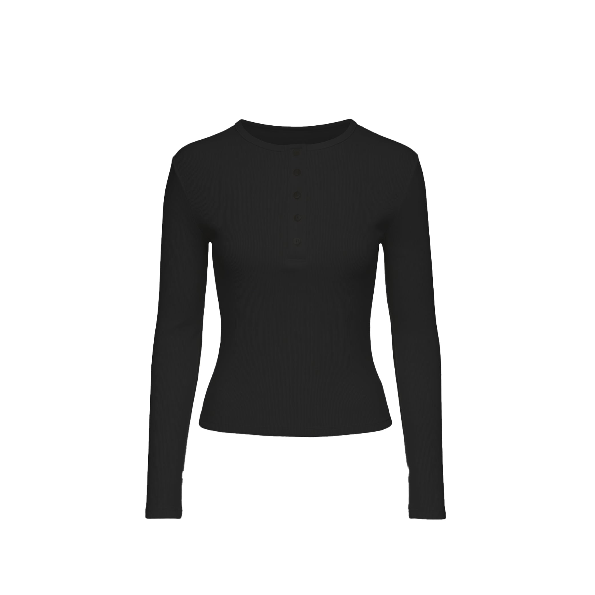 COBI LONG SLEEVE TOP BLACK