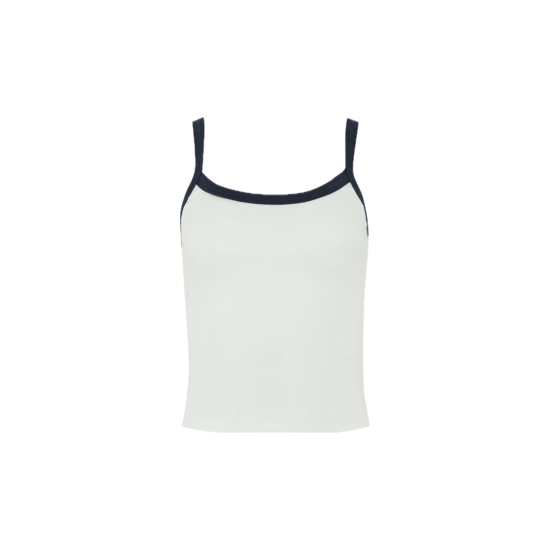 JORJA TANK TOP WHITE-NAVY