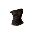 SHEER VEIL TOP BLACK
