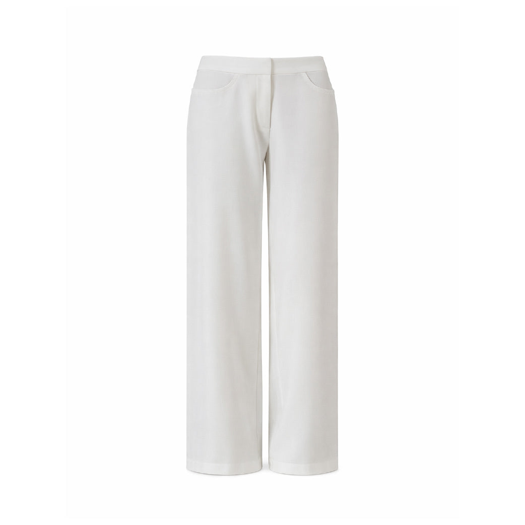 REFINED PANTS WHITE