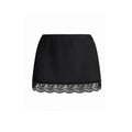 LUNA LACE SKIRT BLACK