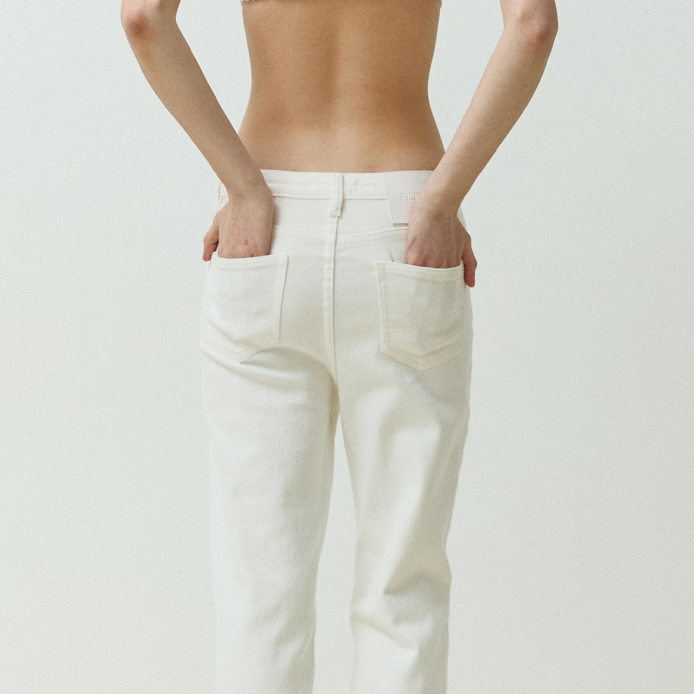 BOYFRIEND JEANS WHITE