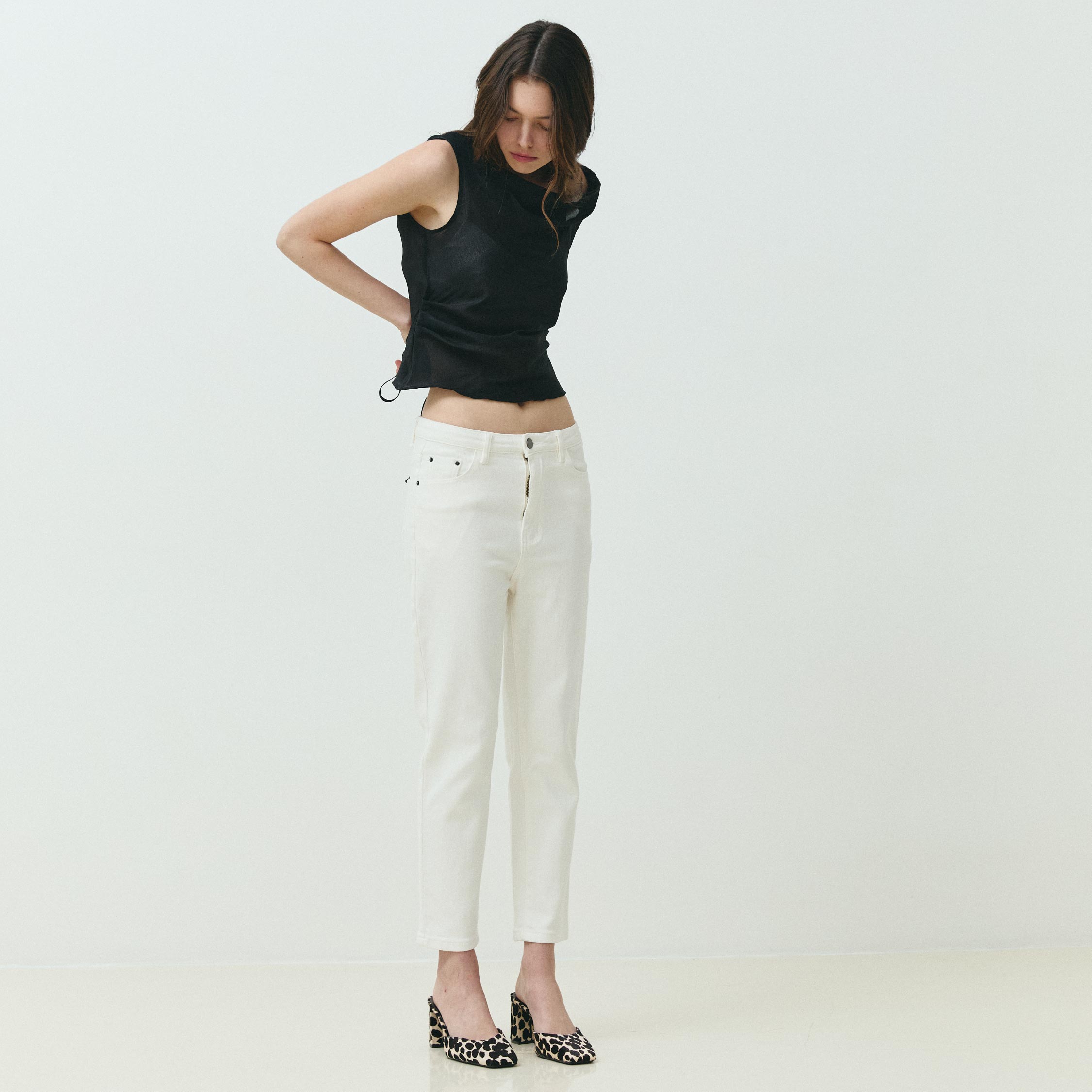 BOYFRIEND JEANS WHITE