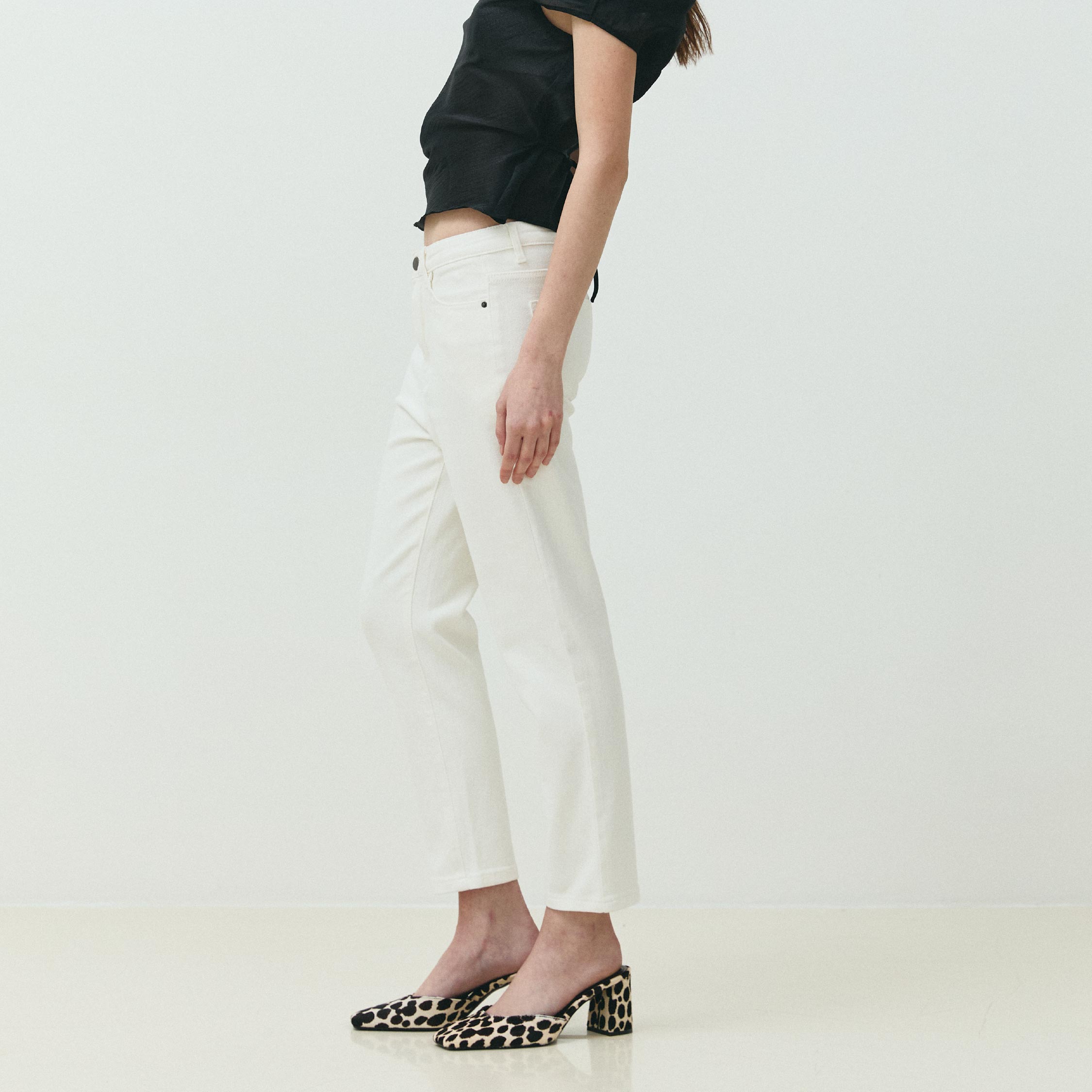 BOYFRIEND JEANS WHITE
