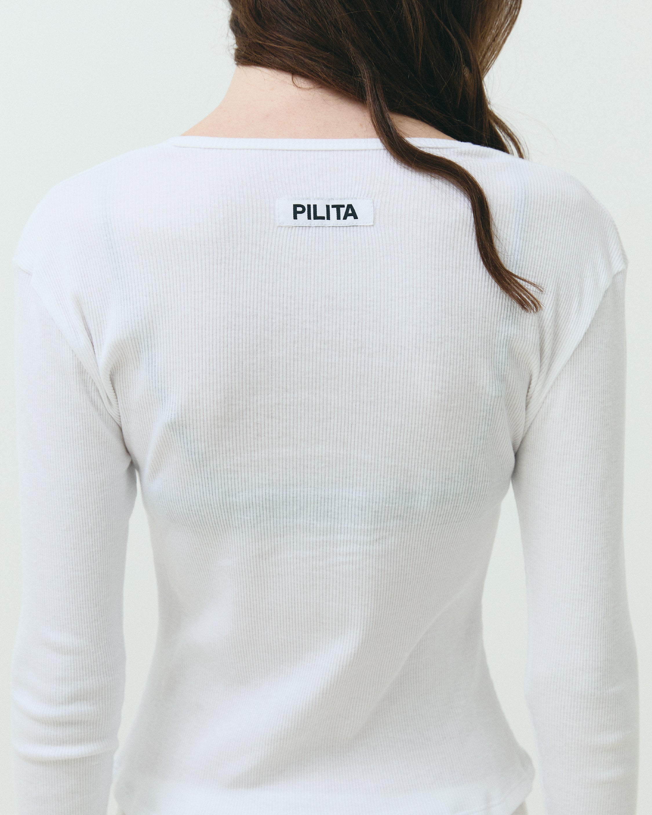 COBI LONG SLEEVE TOP WHITE