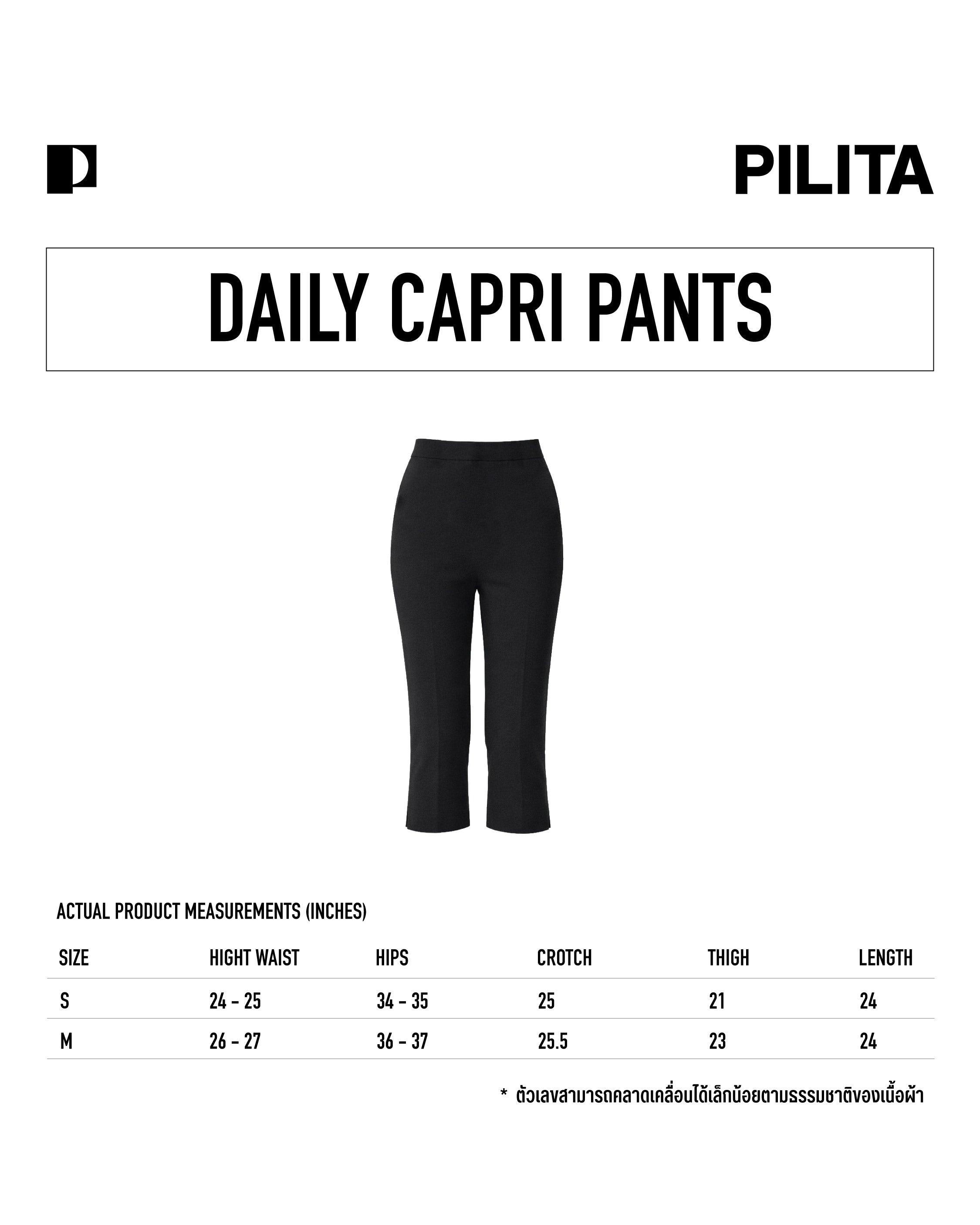 DAILY CAPRI PANTS
