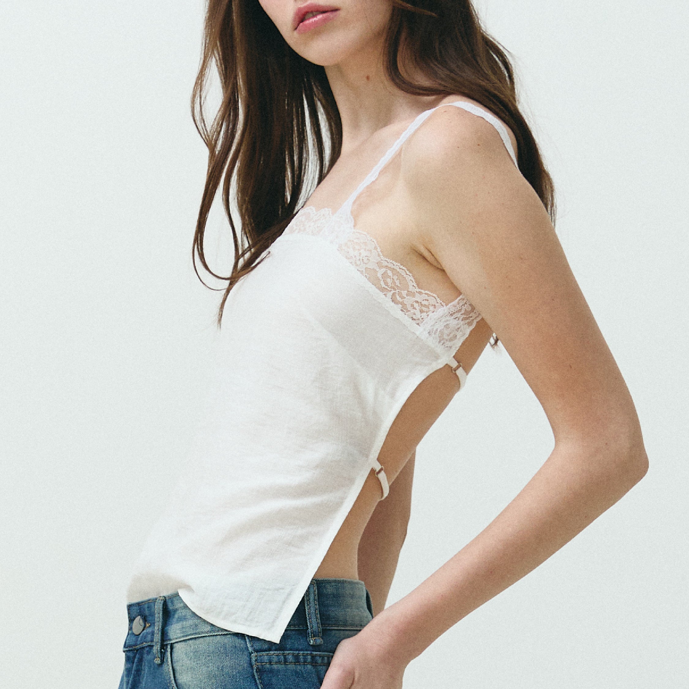 WHISPER LACE TOP