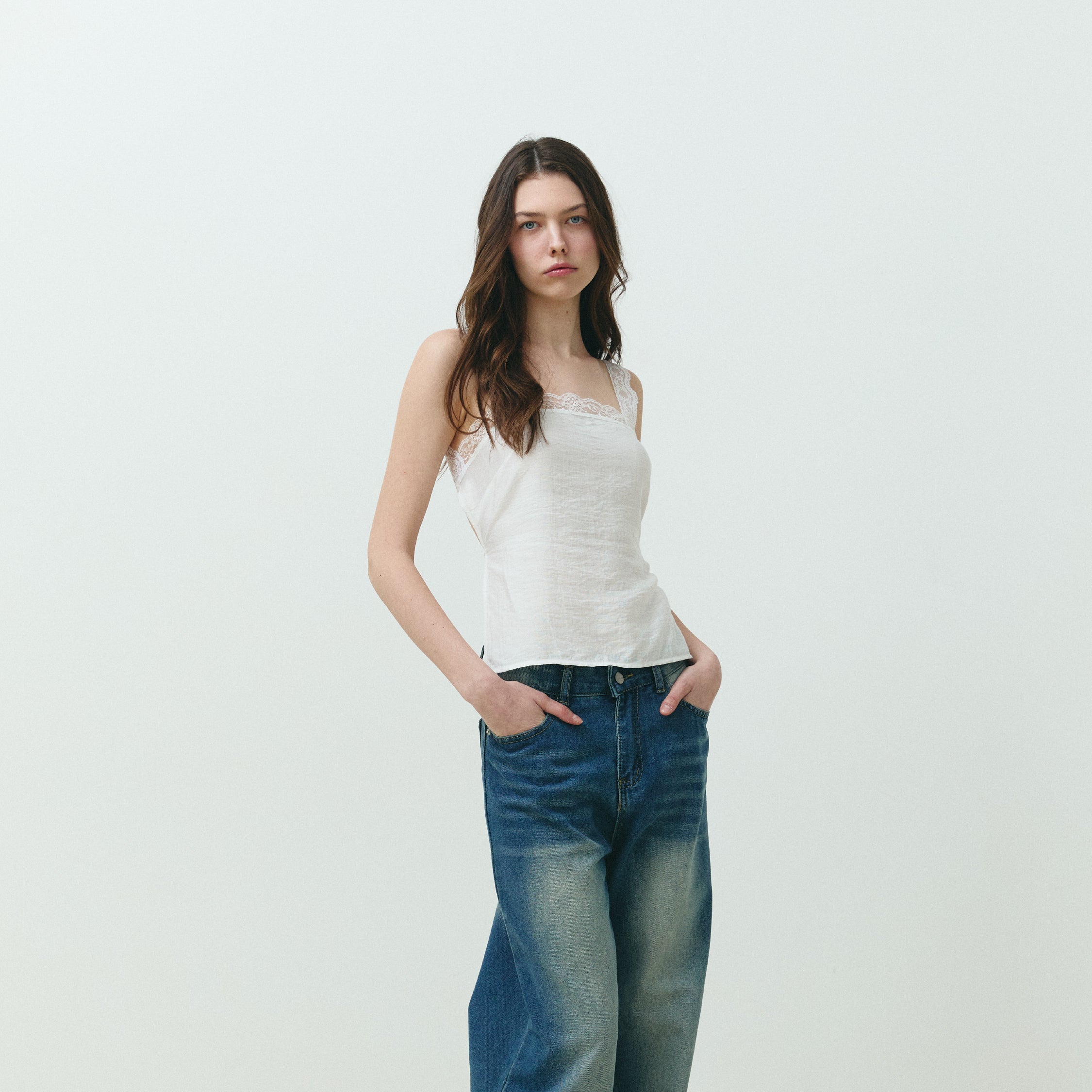 WHISPER LACE TOP