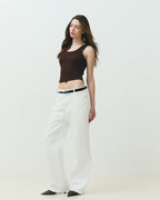 GREER TANK TOP BROWN