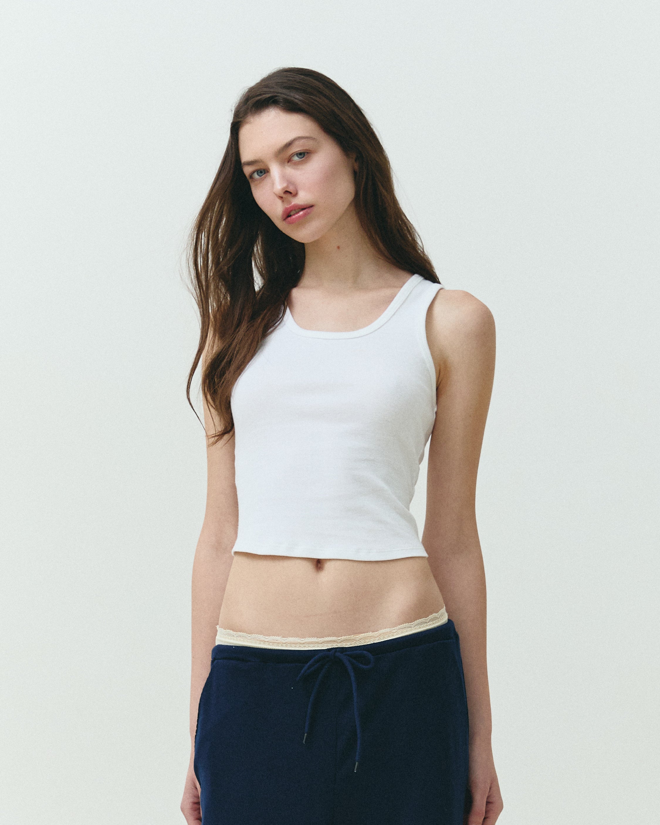 GREER TANK TOP WHITE