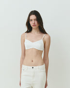 INNER MUSE BRA WHITE