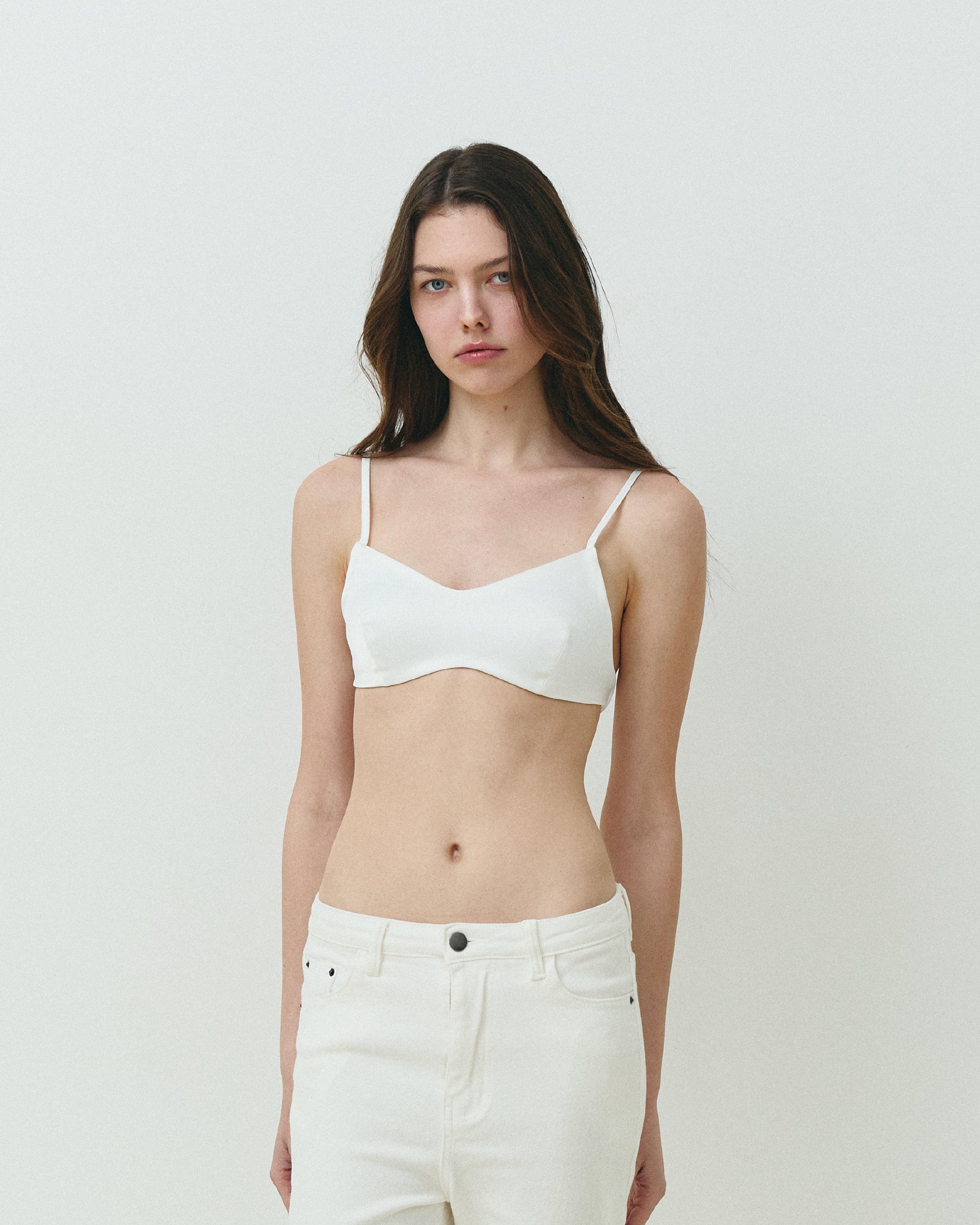 INNER MUSE BRA WHITE