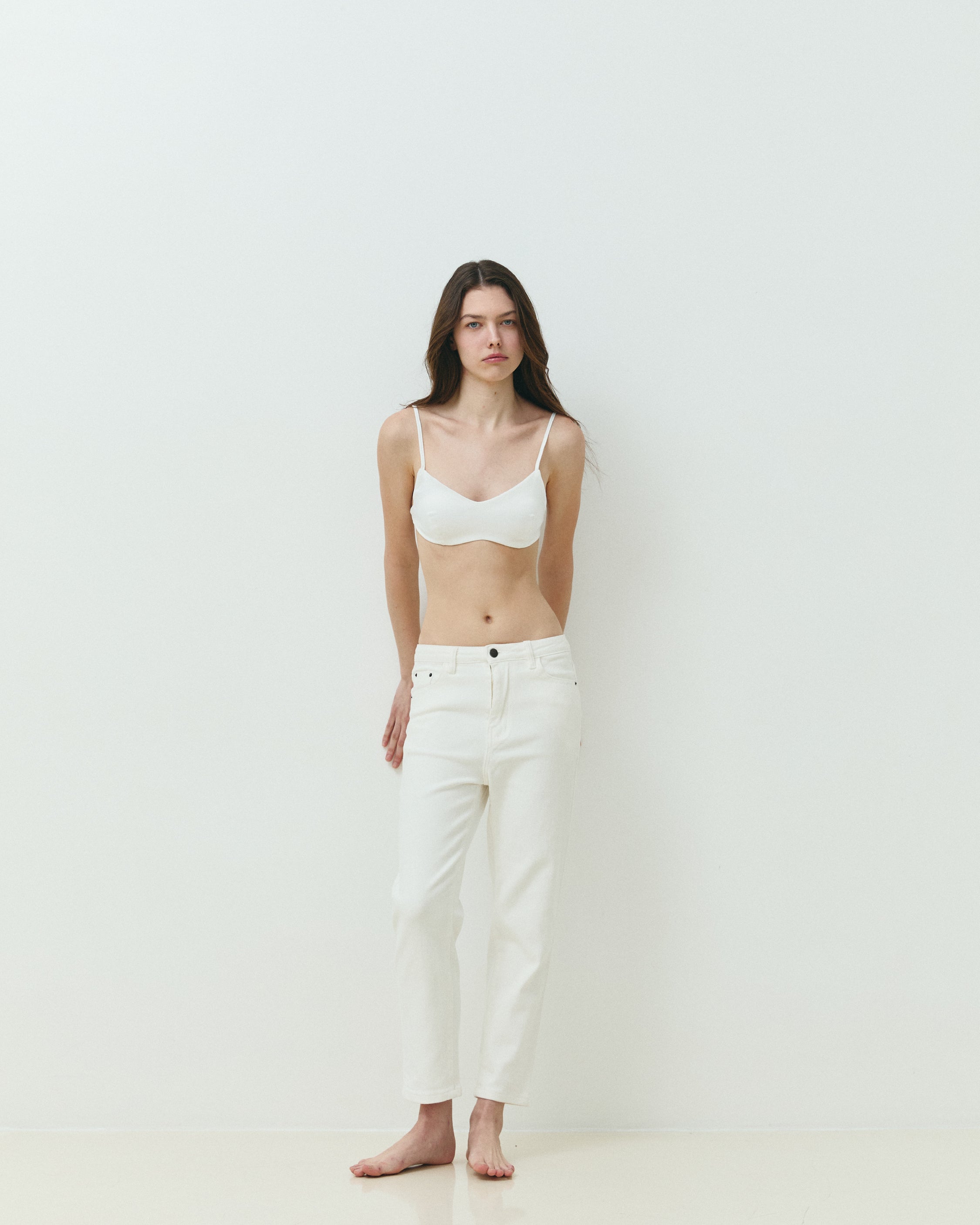INNER MUSE BRA WHITE