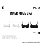 INNER MUSE BRA BLACK