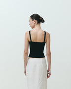 JORJA TANK TOP BLACK