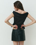 SHEER VEIL TOP