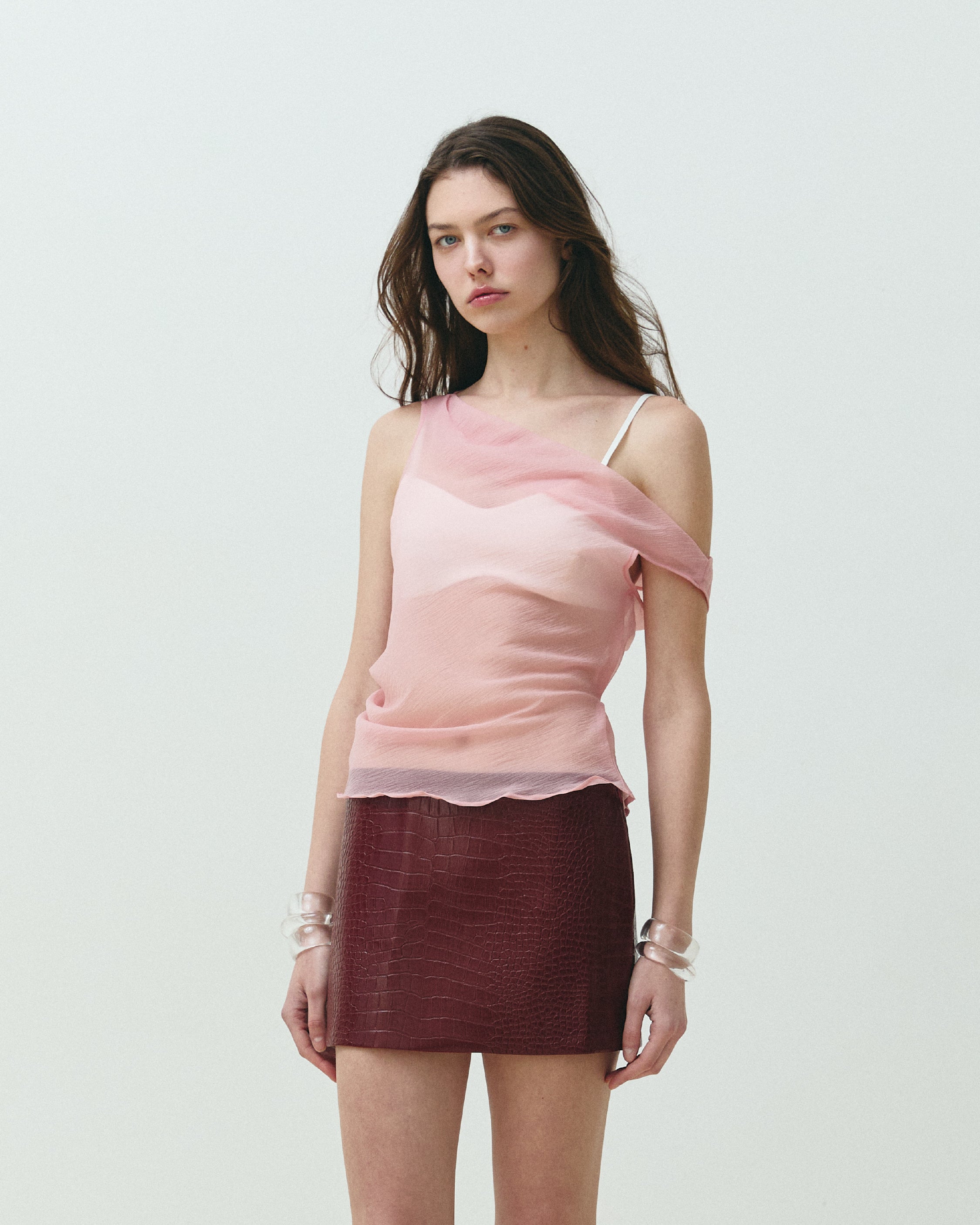 SHEER VEIL TOP